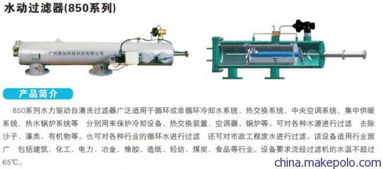 水动过滤器850系列 水动自清洗过滤器的图片大全与应用价值